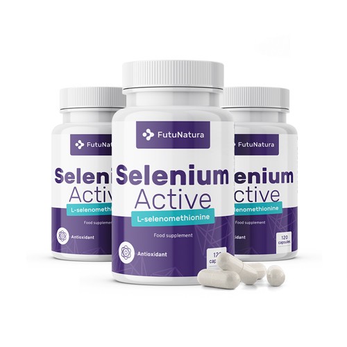 3x Selen Active, zusammen 360 Kapseln
