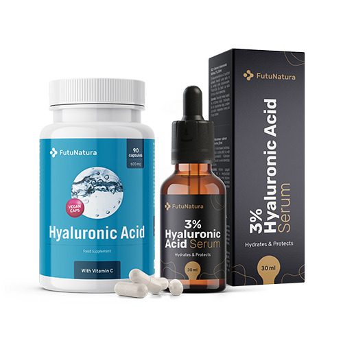 Hyaluron Set: Kapseln + Serum, Set