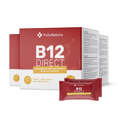 3x Vitamin B12 DIRECT, zusammen 90 Beutel