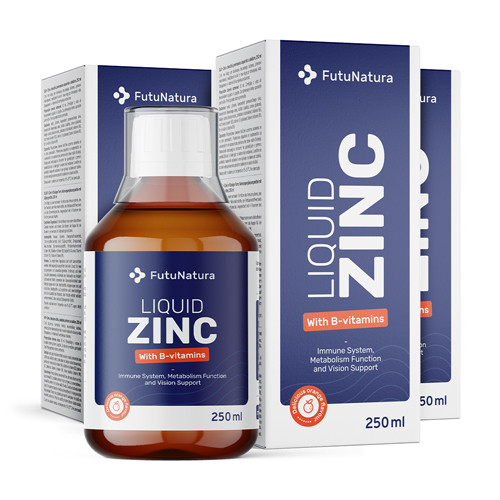3x Zink – flüssig, zusammen 750 ml