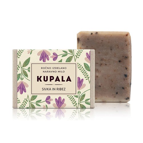 Naturseife Lavendel und Johannisbeere, 100 g