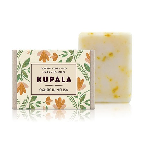 Naturseife Ringelblume und Melisse, 100 g