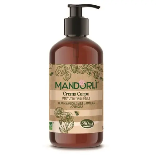 Körpercreme mit Mandelöl, 500 ml
