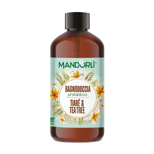 Dusch- und Badegel – Tiareblüte und Teebaum, 500 ml