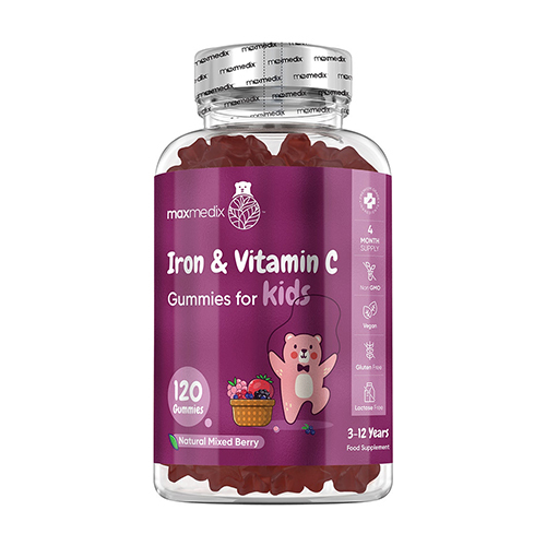 Eisen mit Vitamin C, 120 Gummibonbons