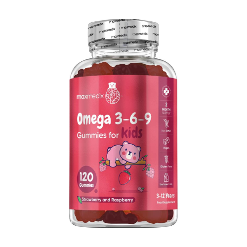 Omega 3-6-9 für Kinder, 120 Gummibärchen