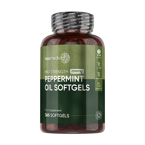 Pfefferminzöl 200 mg, 365 Weichkapseln