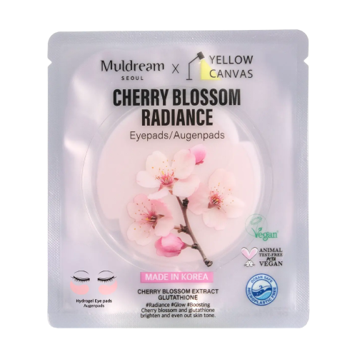 Hydrogel-Augenpads – Cherry Blossom, 2 Augenpads