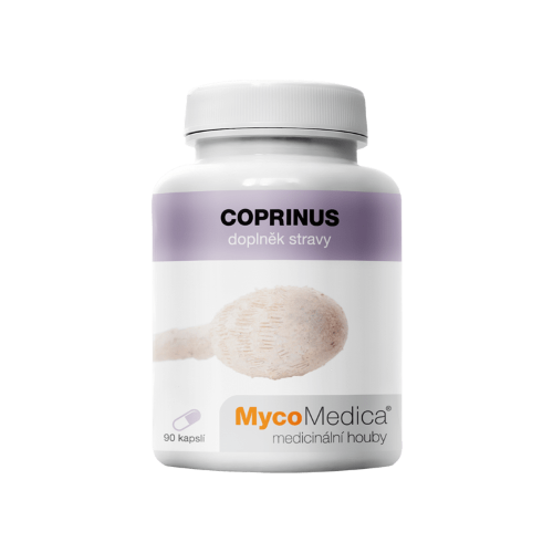 Coprinus Pilze, 90 Kapseln