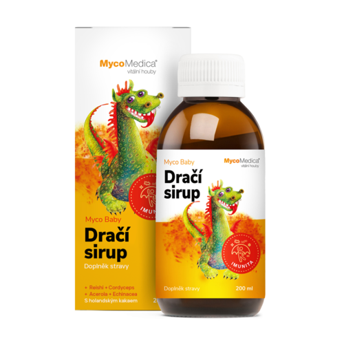 Flüssiges Nahrungsergänzungsmittel für Kinder Drache - Immunsystem, 200 ml