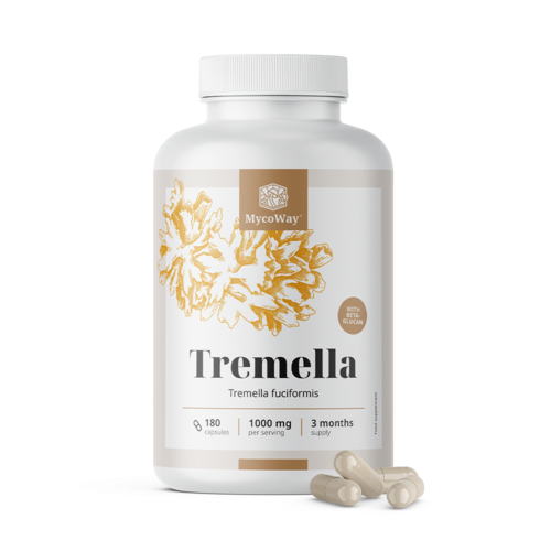 Tremella 1000 mg – Extrakt, 180 Kapseln