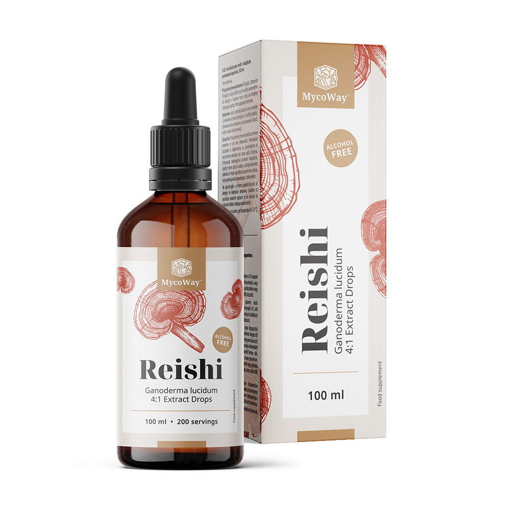 Reishi - Extrakt in Tropfenform