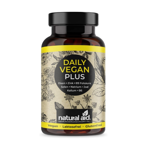 Vegane Vitamine und Mineralstoffe PLUS, 120 Kapseln