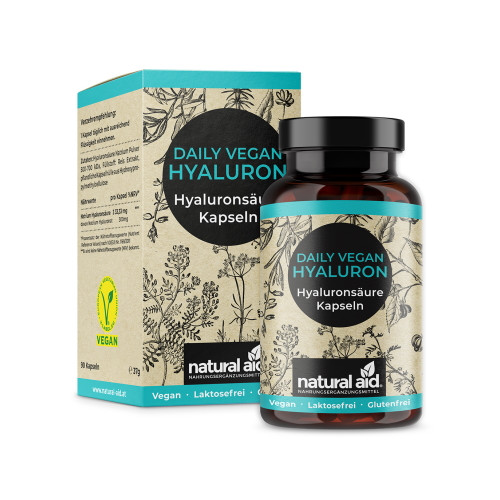 Vegane Hyaluronsäure, 90 Kapseln