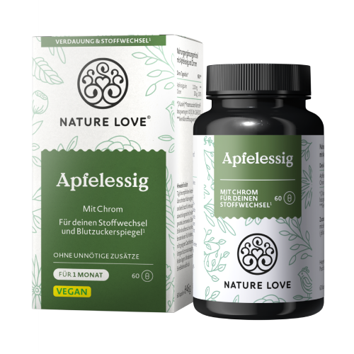 Apfelessig 1300 mg, 60 Kapseln