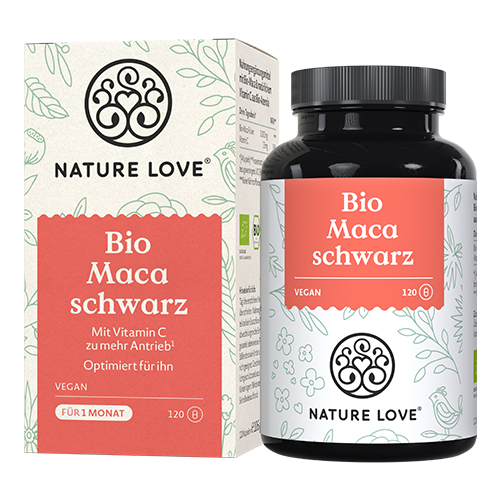 BIO Maca Schwarz, 120 Kapseln