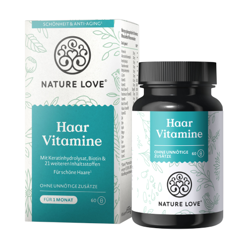 Nature Love – Haarvitamine, 60 Kapseln