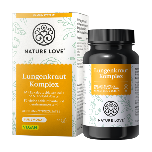 Veganer Komplex mit Lungenkraut, 60 Kapseln
