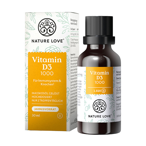 Vitamin D3 1000 IE Tropfen, 30 ml