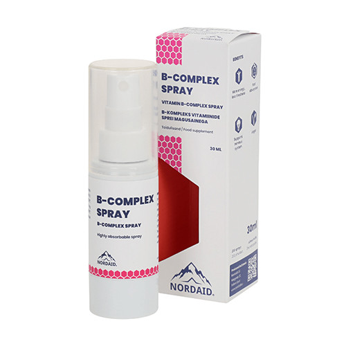 Vitamin B-Komplex Spray, 30 ml