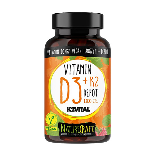 Veganes Vitamin D3 und K2
