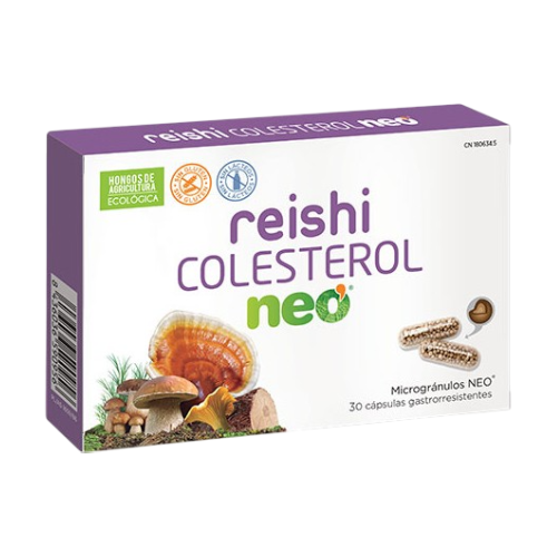 Reishi Colesterol Neo – Komplex mit rotem Hefereis, 30 Kapseln