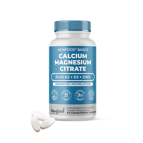 Calcium- und Magnesiumcitrat, 90 Kautabletten