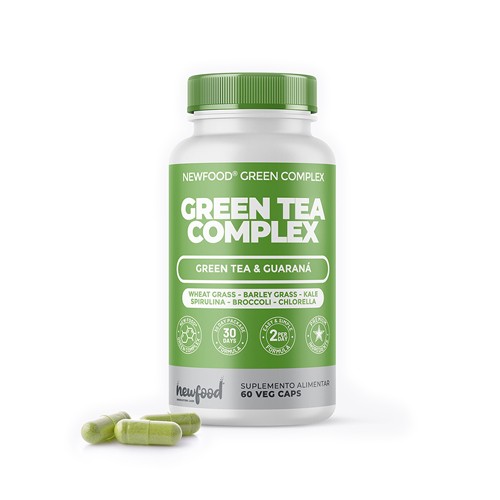 Grüner Tee Komplex, 60 Kapseln