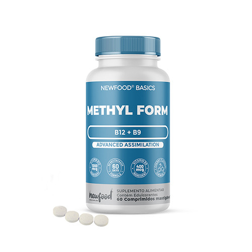 Vitamine B12 + B9, 60 Kautabletten