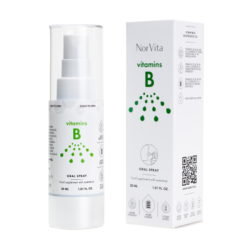 Vitamin B-Komplex – veganes Spray, 30 ml