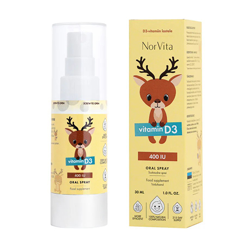 Vitamin D3 - Spray für Babys und Kinder, 30 ml