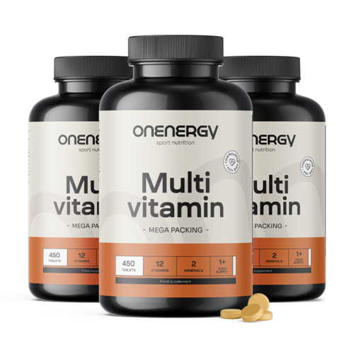 3x Multivitamine, zusammen 1350 Tabletten