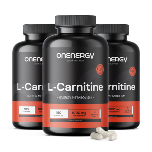 3x L-Carnitin 1000 mg, zusammen 540 Kapseln