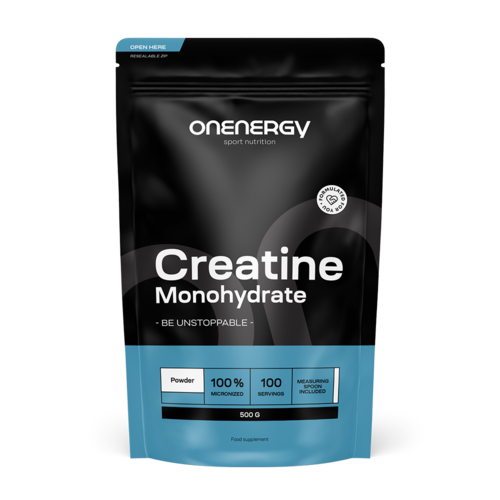 100 % Kreatin Monohydrat in Pulverform, 500 g 