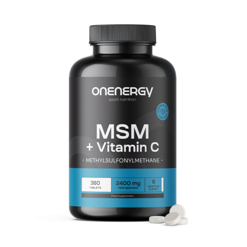 MSM 2400 mg - mit Vitamin C, 360 Tabletten