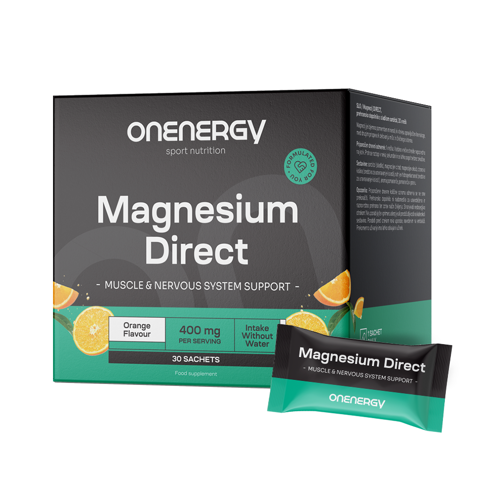 Magnesium DIRECT 400 mg.