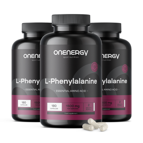 3x L-Phenylalanin 1500 mg, zusammen 540 Kapseln