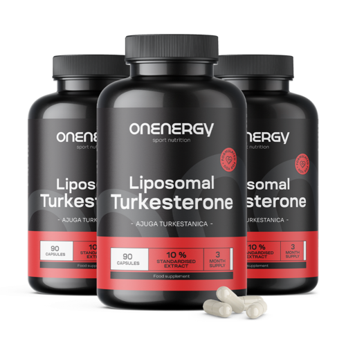 3x Liposomales Turkesteron 10 %, zusammen 270 Kapseln