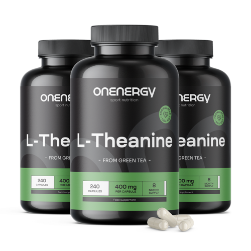 3x L-Theanin 400 mg, zusammen 720 Kapseln