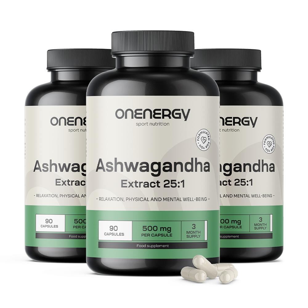 Ašvaganda 500 mg – izvleček 25:1