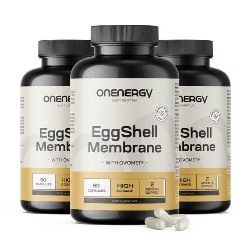 3x Eierschalenmembran Ovomet®, zusammen 180 Kapseln