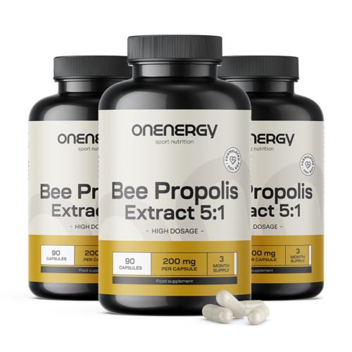 Propolis-Extrakt 5:1, zusammen 270 Kapseln