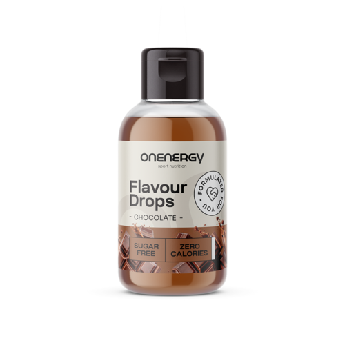 Flavour Drops Tropfen mit Süßungsmittel – Schokolade, 50 ml
