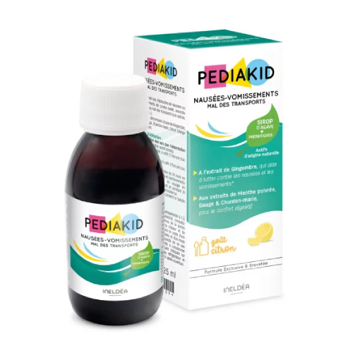 Flüssiges Nahrungsergänzungsmittel für Kinder – Reiseübelkeit, 125 ml