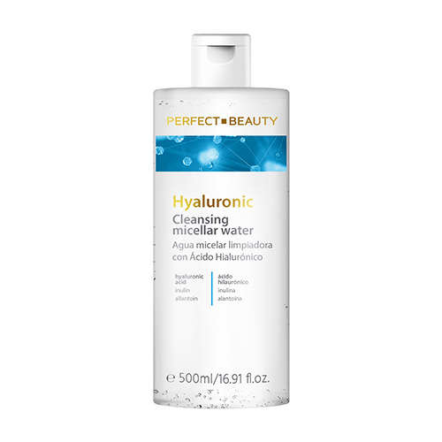 Reinigungsmizellenwasser mit Hyaluronsäure, 500 ml