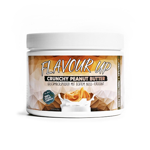 Flavour Up veganes Aromapulver – Erdnussmus, 250 g