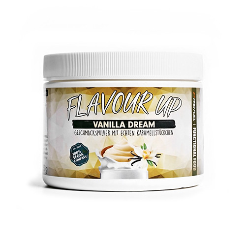 Flavour Up veganes Geschmackspulver – Vanille, 250 g