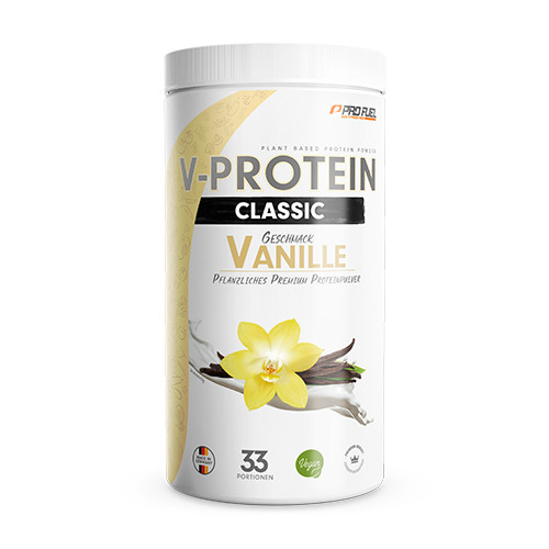 V-Protein Classic vegane Proteine – Vanille, 1000 g