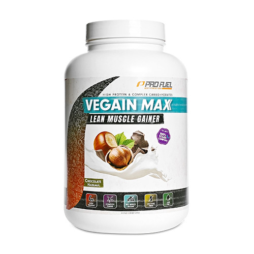 Vegain Max vegane Proteinmischung – Schokolade & Haselnuss, 3000 g