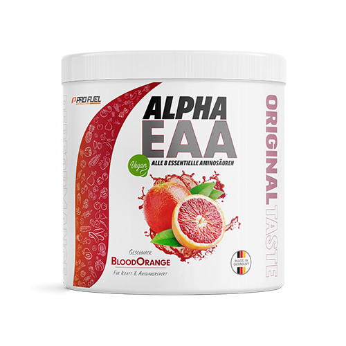 Vegane Alpha EAA – Blutorange, 462 g